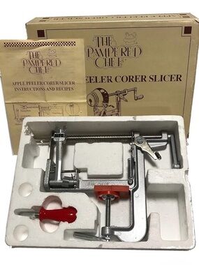 The Pampered Chef Apple Peeler/Corer/Slicer #2430 - bake pie recipe easy